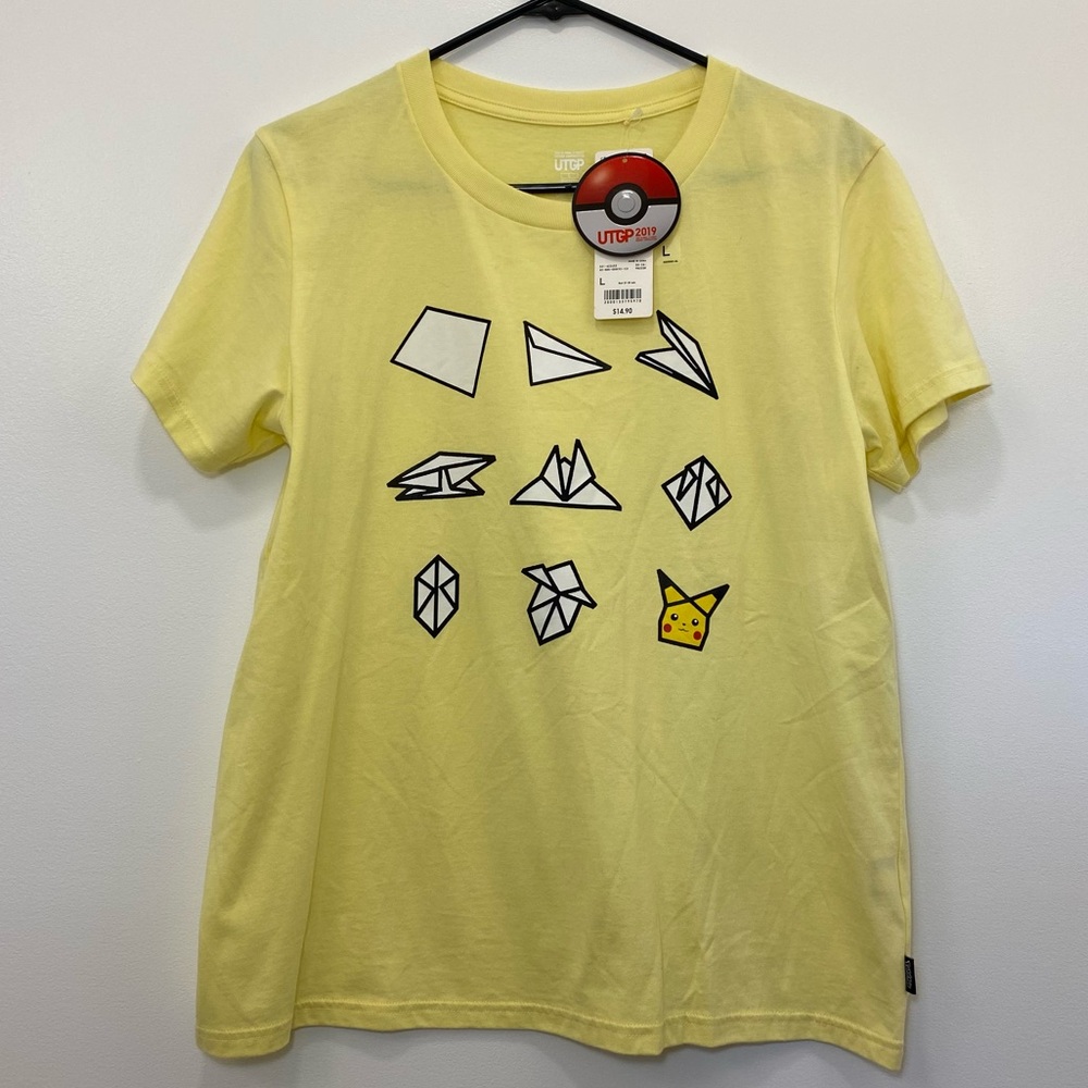 pickachu origami Uniqlo tee